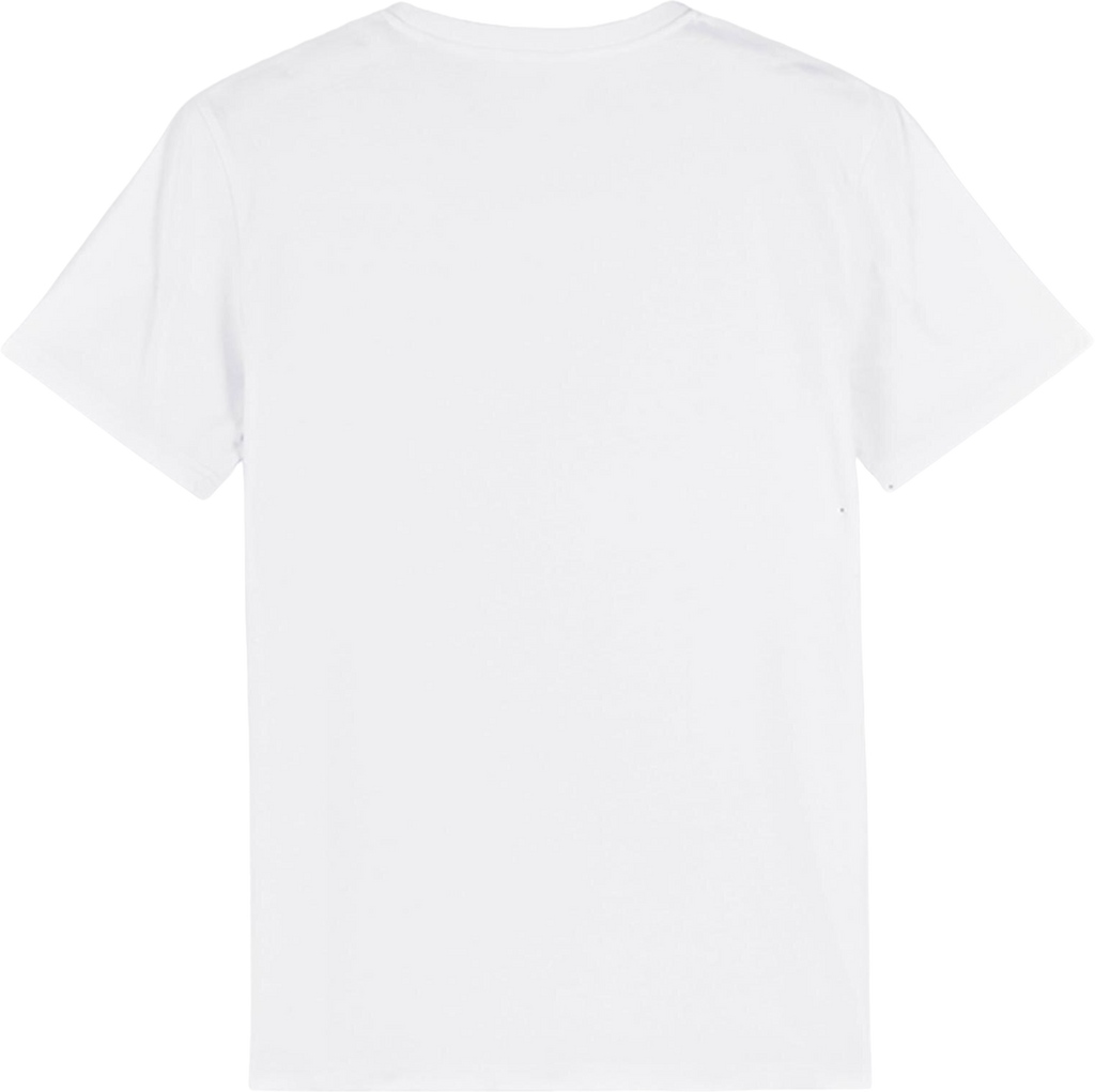 Camiseta personalizable con bordado frontal premium – plantilla en blanco